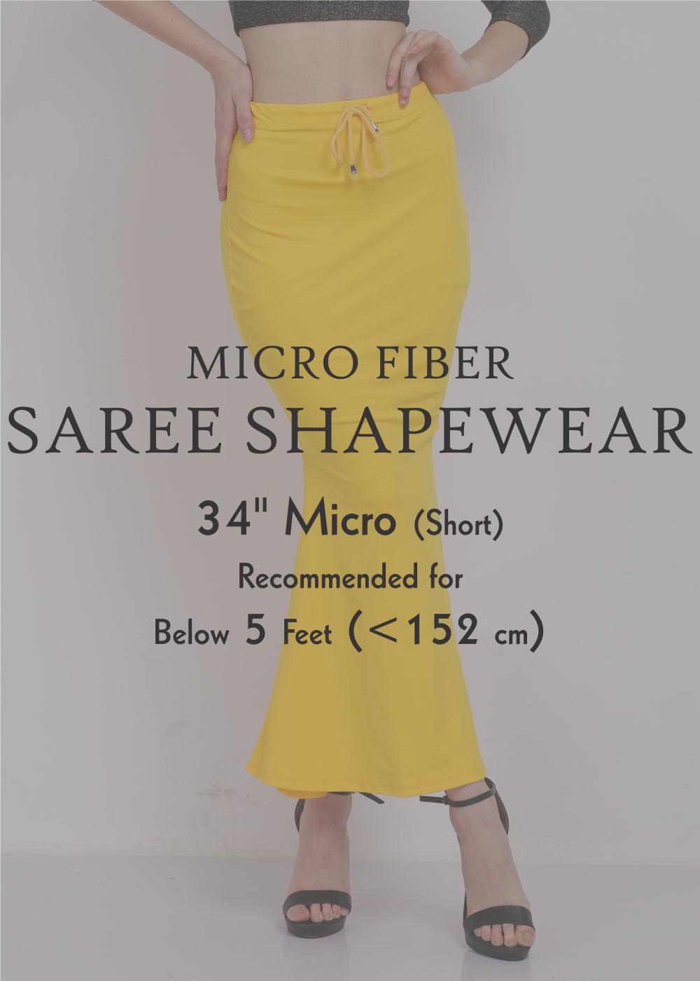 Micro Fiber Mermaid Saree Shapewear - (Micro) – Miss Pageant